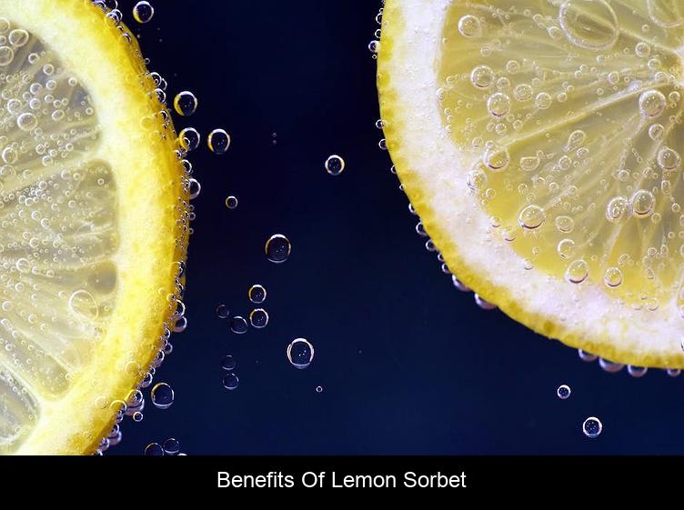 Benefits of Lemon Sorbet